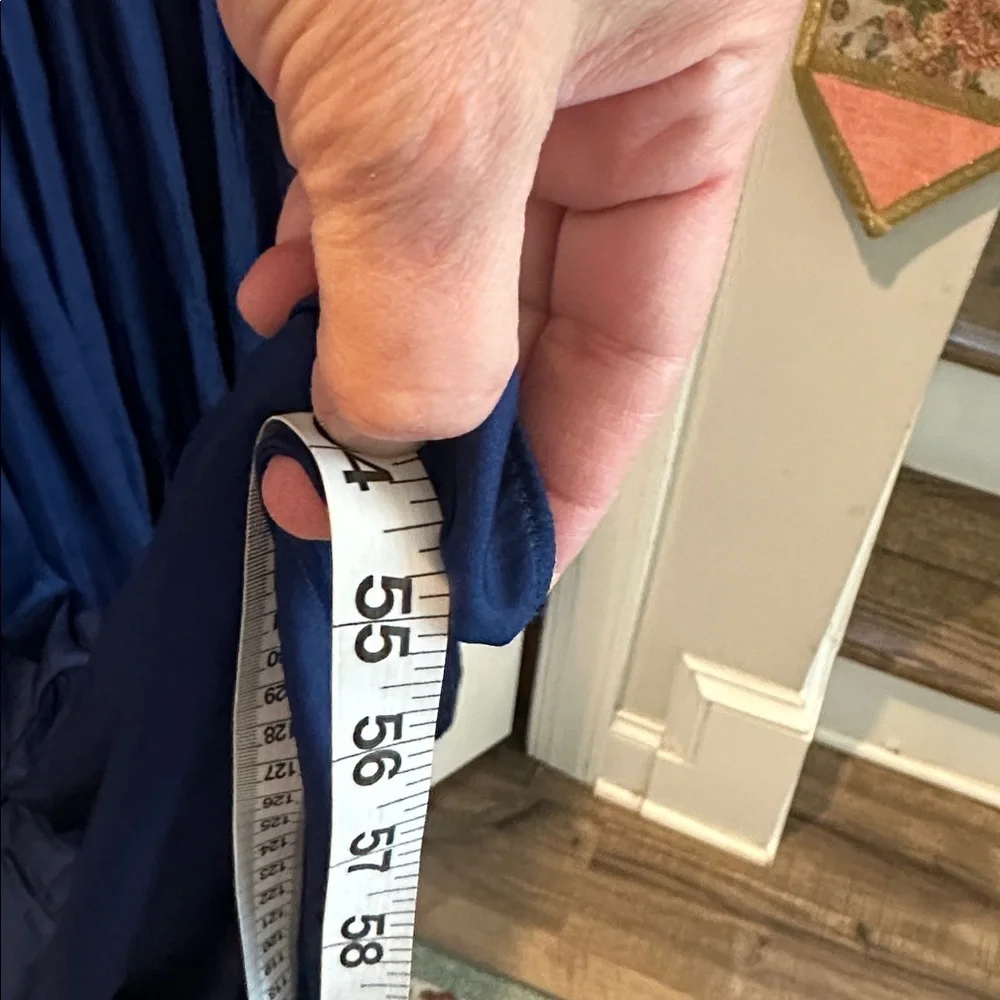 Banana Republic Navy Sleeveless Tiered Maxi Dress - Picture 5 of 7